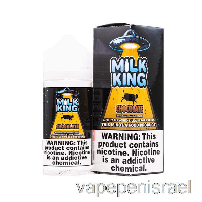 חד פעמי Vape Israel Chocolate - Milk King - 100ml 6mg